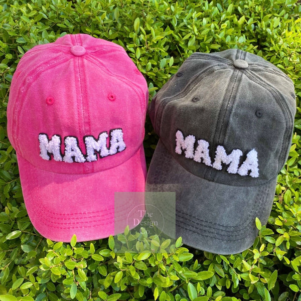 Mama Patched Letter Hat